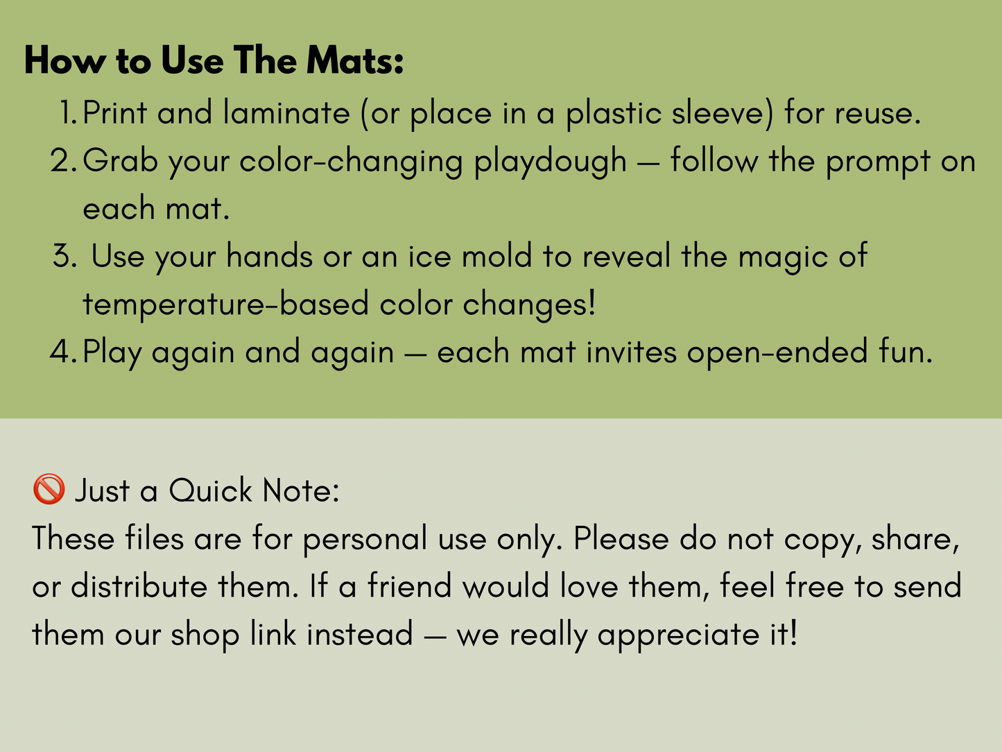Digital Activity Mat