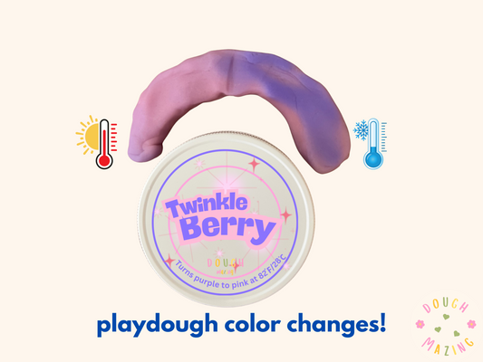 Twinkle Berry Color-Changing Playdough