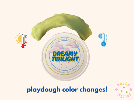 Dreamy Twilight Color-Changing Playdough